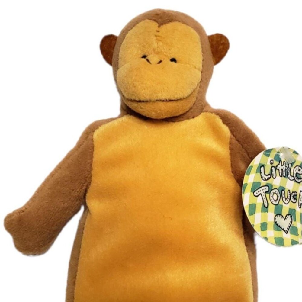 Vintage Cheeky the Chimp 8" Plush The Bean Mates by Little Touch Rare 1997 NWT